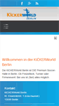 Mobile Screenshot of kickerworld-berlin.de